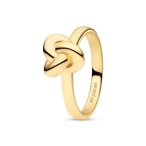 Ring Imperia Pianura Piccolo - Forgylt sølv
