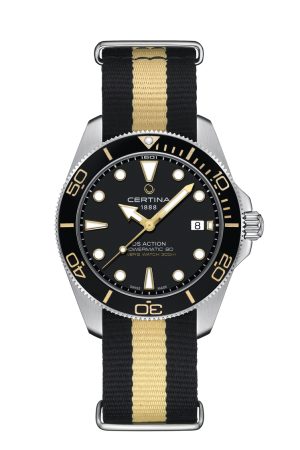 DS Action Diver 40,5mm Svart m/ Natorem