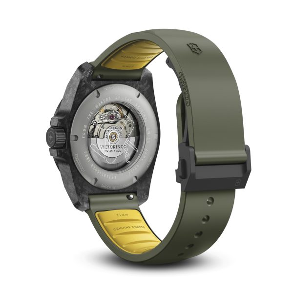 I.N.O.X Automatic 41  Carbon - Grønn m/ gummirem set - Bilde 2