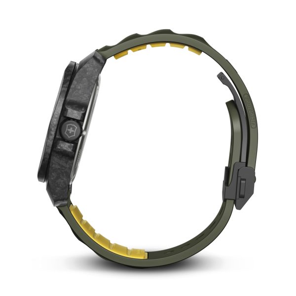 I.N.O.X Automatic 41  Carbon - Grønn m/ gummirem set - Bilde 4