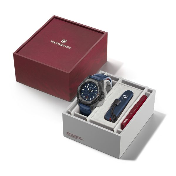 I.N.O.X Automatic 41  Carbon - Blå m/ gummirem set - Bilde 4