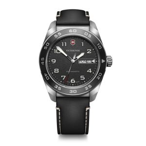 Swiss Army 42   - Svart m/ skinnerem
