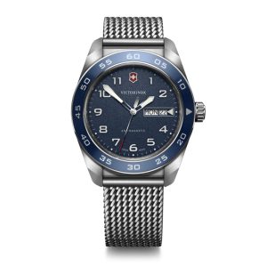 Swiss Army 42   - Blå m/ mesh stållenke