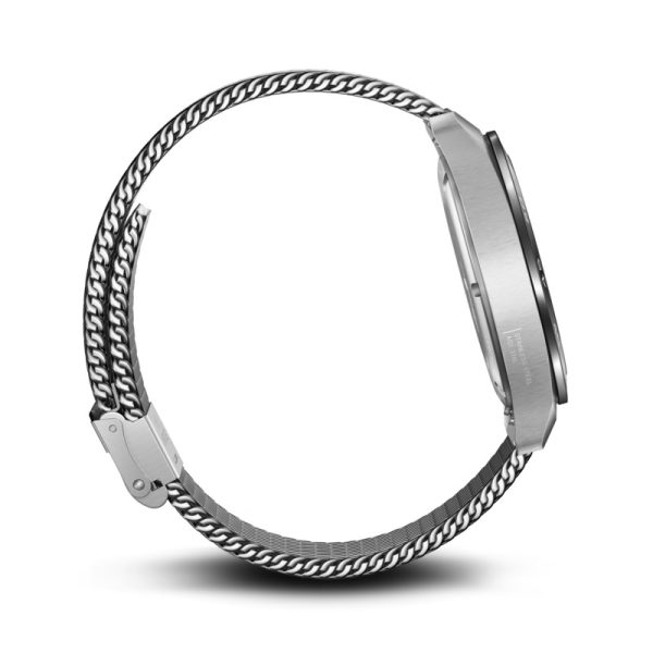 Swiss Army 42   - Svart m/ mesh stållenke - Bilde 5