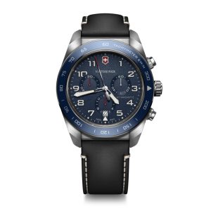 Swiss Army 42 Chrono  - Blå m/  skinnrem