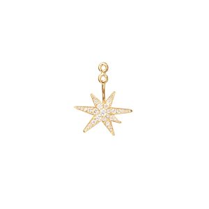 Funky Stars medium ørepynt anheng
