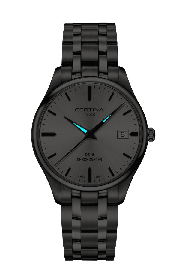 Certina DS -8 sølv urskive - Bilde 2