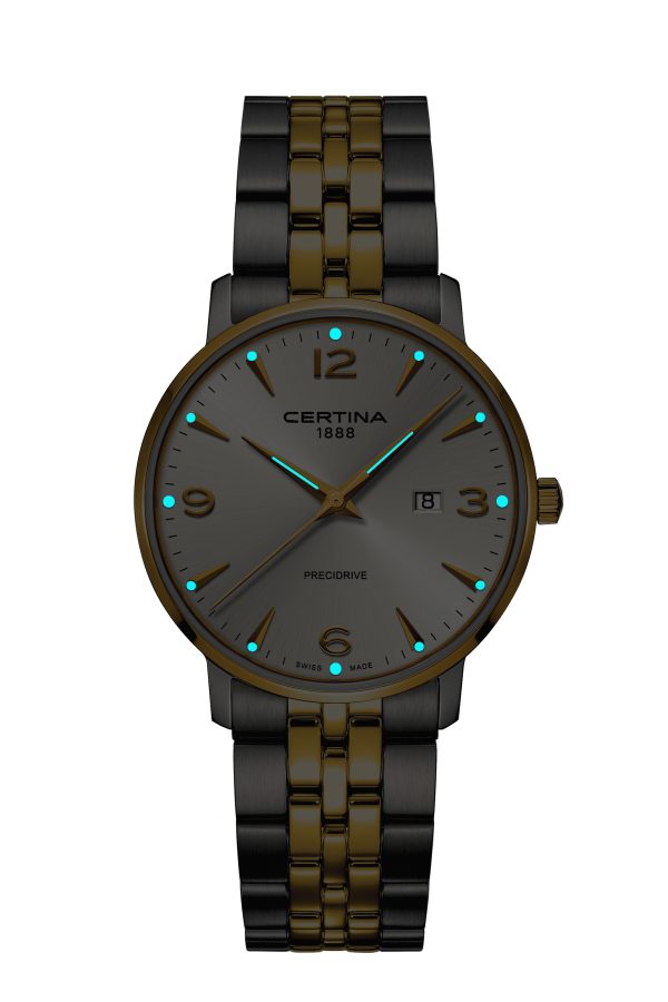 Certina DS Caimano Bicolour sølv skive - Bilde 2