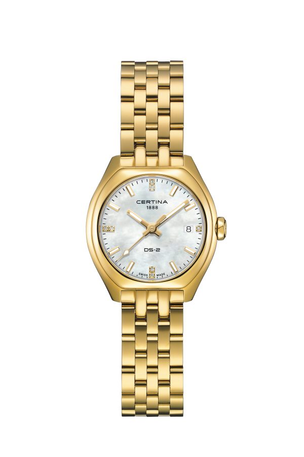 DS-2 Lady - PVD gullfarget m/ perlemor