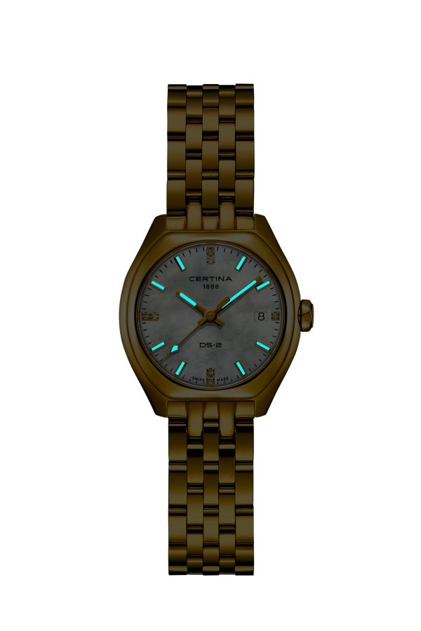 DS-2 Lady - PVD gullfarget m/ perlemor - Bilde 3