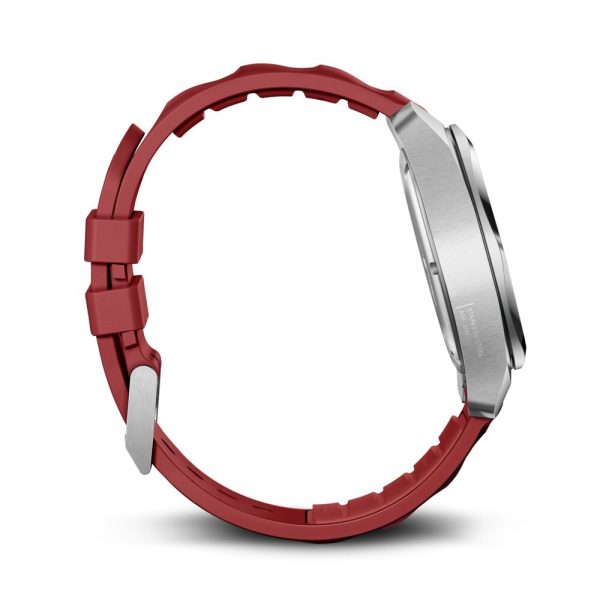 I.N.O.X. 41 Quartz rød skive m/ gummirem - Bilde 6