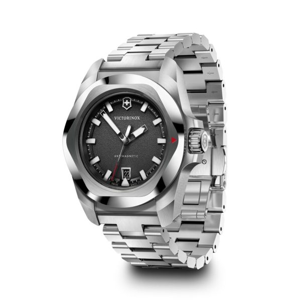 I.N.O.X. 41 Quartz svart skive m/ lenke - Bilde 5
