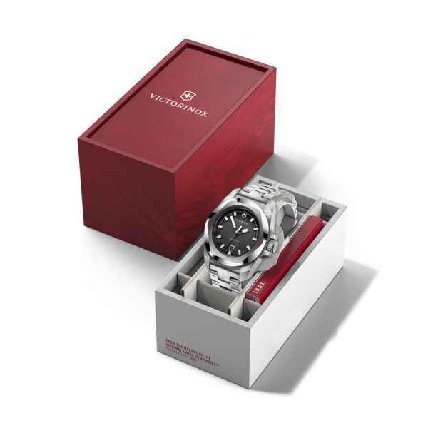 I.N.O.X. 41 Quartz svart skive m/ lenke - Bilde 4