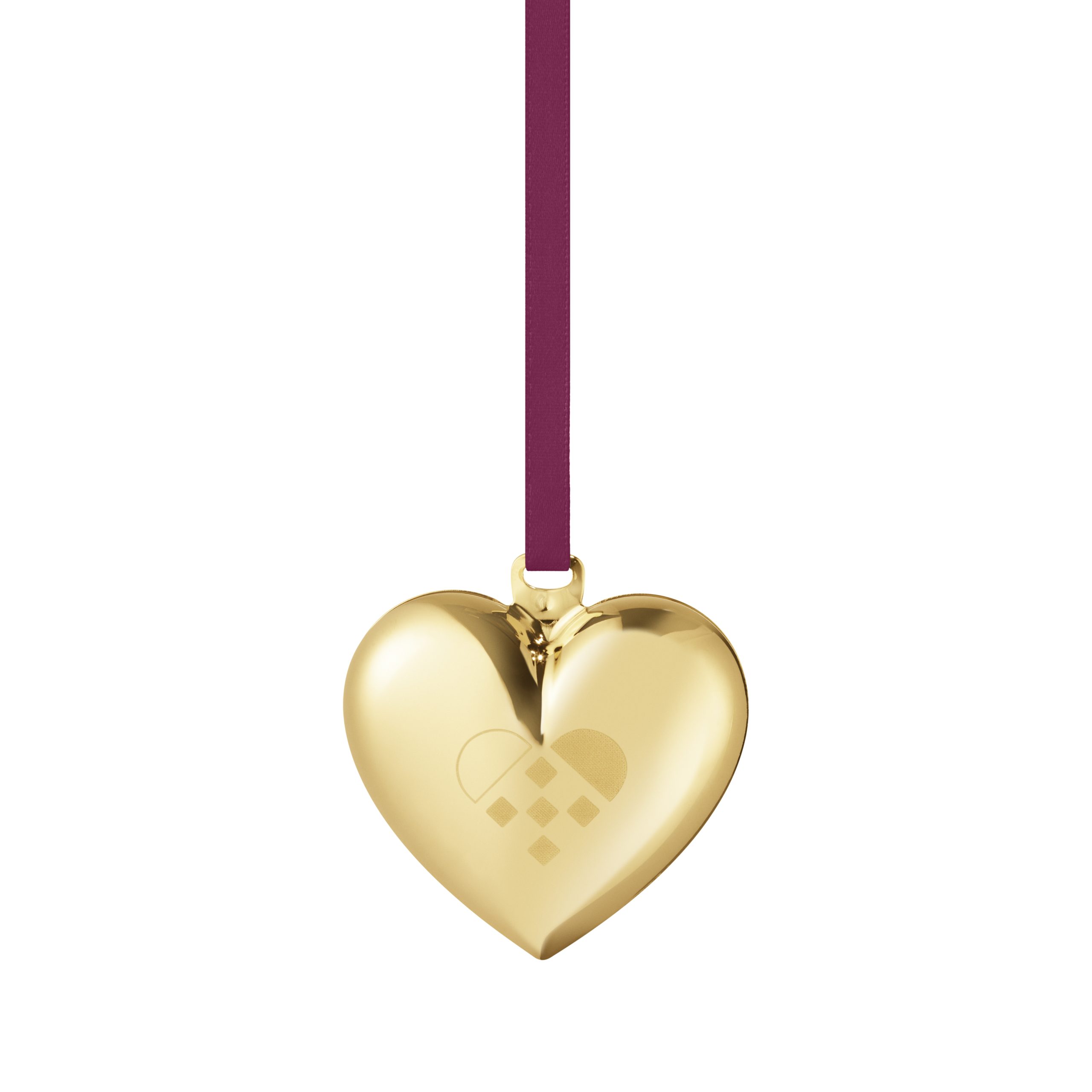 2025 Julehjerte forgylt - Bilde 2