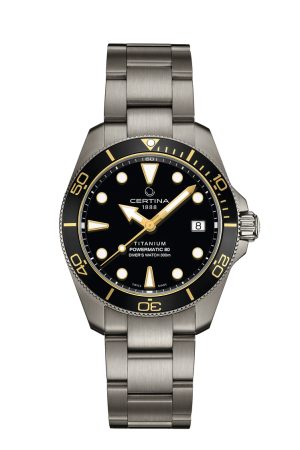 DS Action Diver 38mm Powermatic 80 - Titan