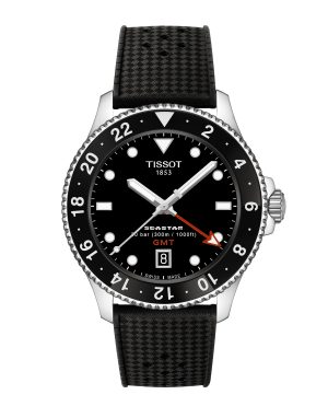 Tissot Seastar 1000 GMT 40mm  - Svart