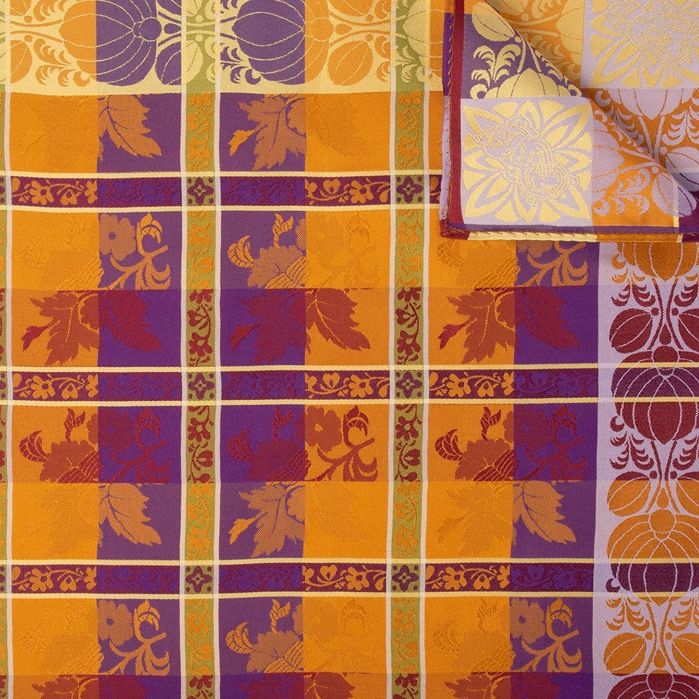 Mimmi silkeskjerf 70x70cm - Lys Blå/Grønt - Bilde 2