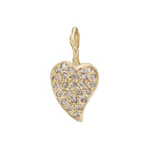 5090311 Anheng Zenith Heart Pave 14k