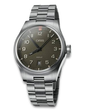 Big Crown Propilot Date Grønn -Stållenke