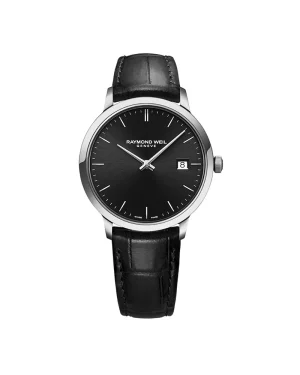 RW Toccata Gent Quartz. Black dial, strap, 39mm, 50m