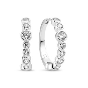 Sardinien Creolo sølv øreringer