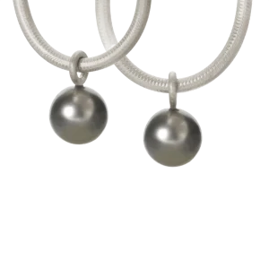 Globe par anheng sølv m/ Tahitiperle