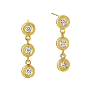 Glory Trio ørepynt stor 0,66ct