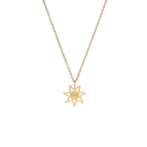 Sun anheng liten m/ diamant