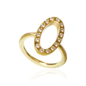 Glow Ring gult gull