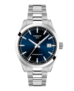 Gentleman 38mm blå urskive