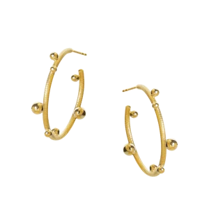 Delphis små øreringer 18K gull