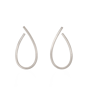 Kharisma øreringer sølv, store