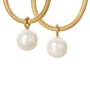 Globe par anheng gull m/ ferskvannsperle