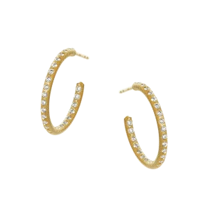 Esme Galaxy mellom øreringer 18K gull