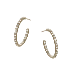 Esme Galaxy mellom øreringer 18K hvitt gull