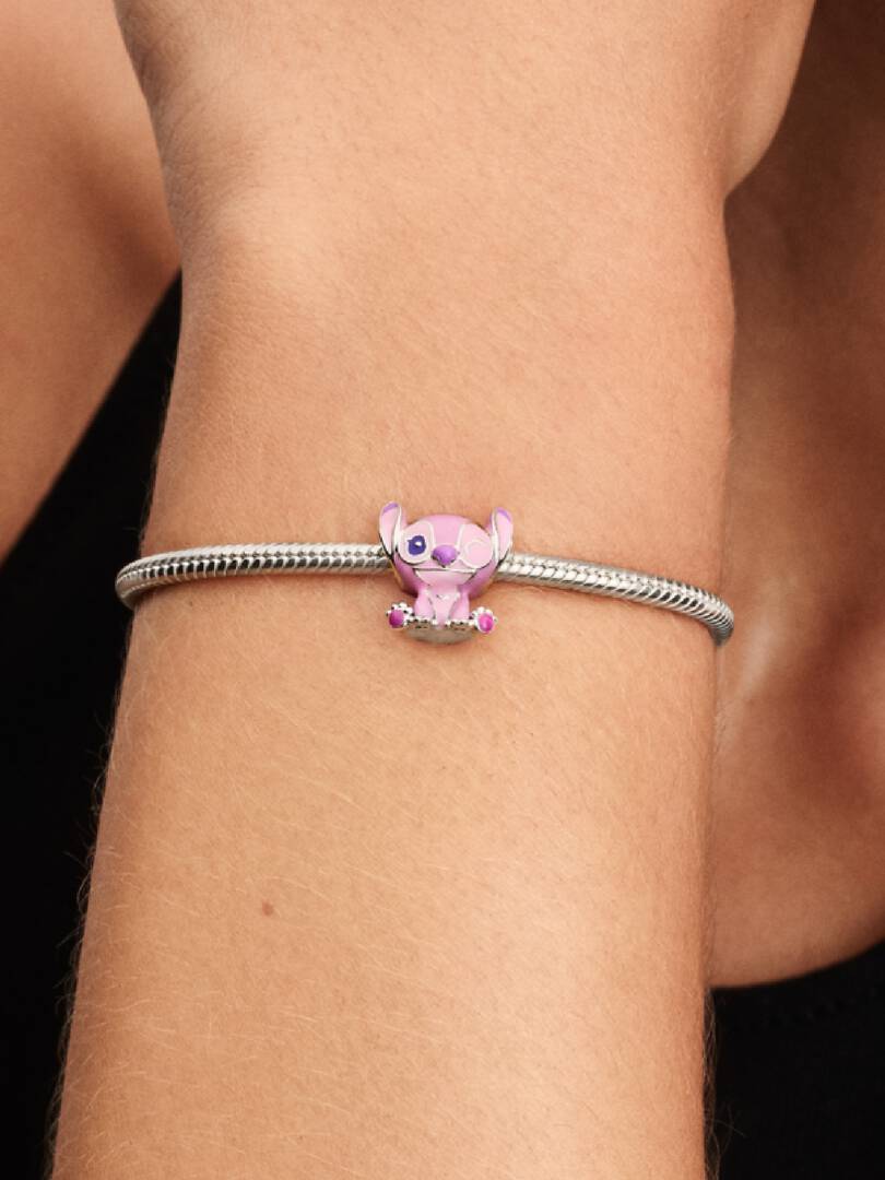 Sølv Disney Lilo & Stitch Angel Charm - Bilde 7