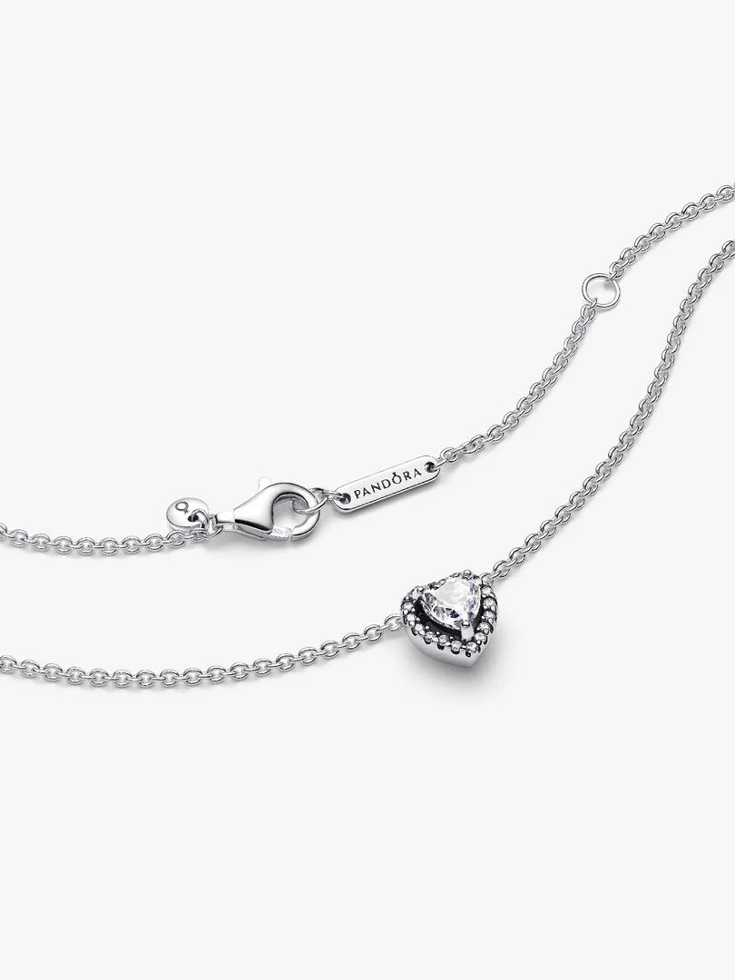 Elevated Heart halskjede 45cm - Bilde 3