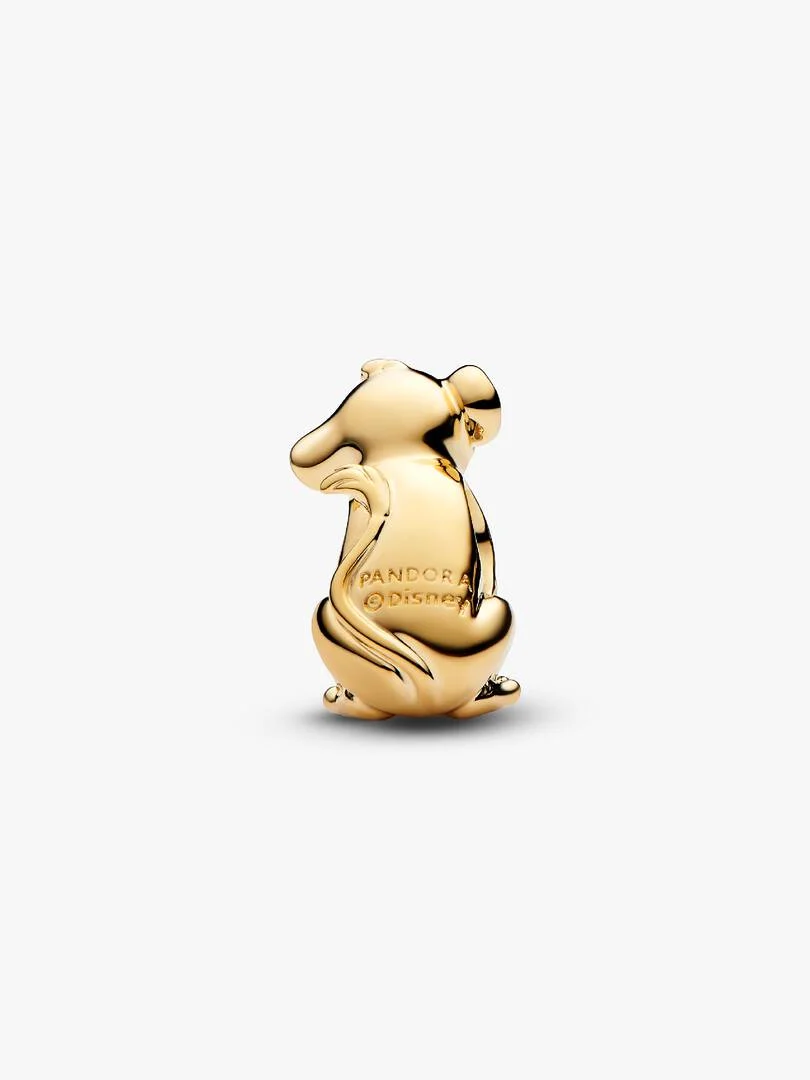 Forgylt Disney Løvenes Konge Simba Charm - Bilde 6