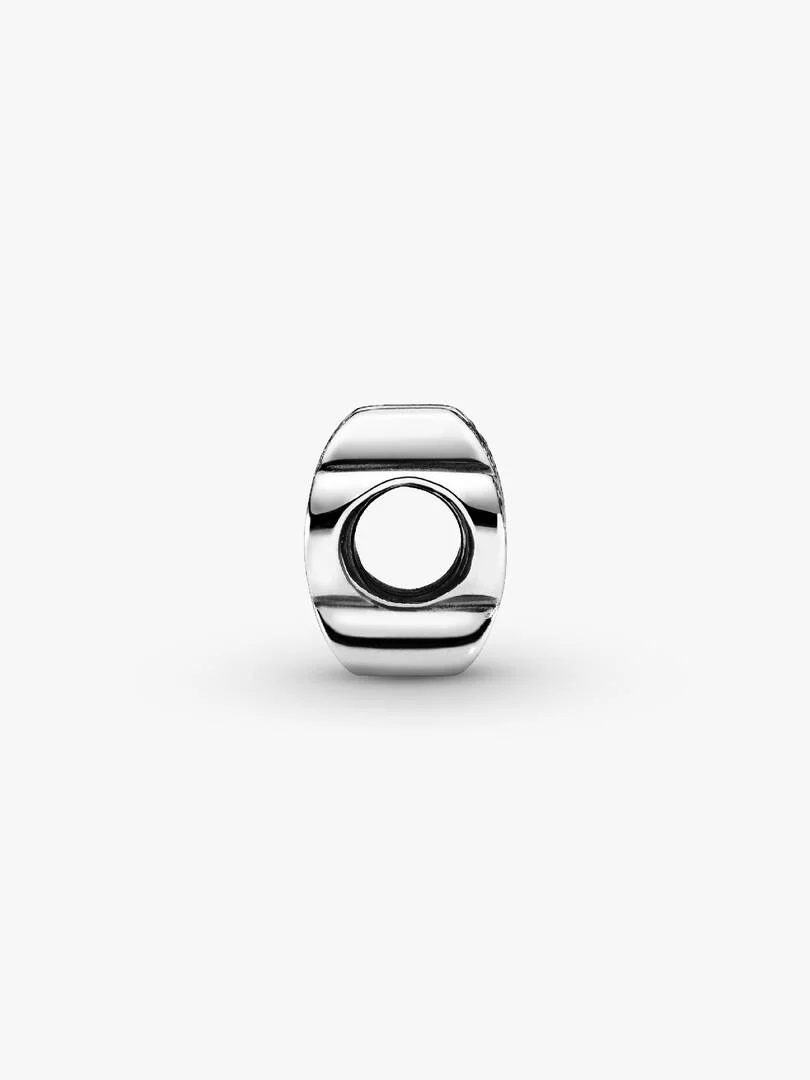 Sølv pote charm m/ cubic zirkonia - Bilde 3