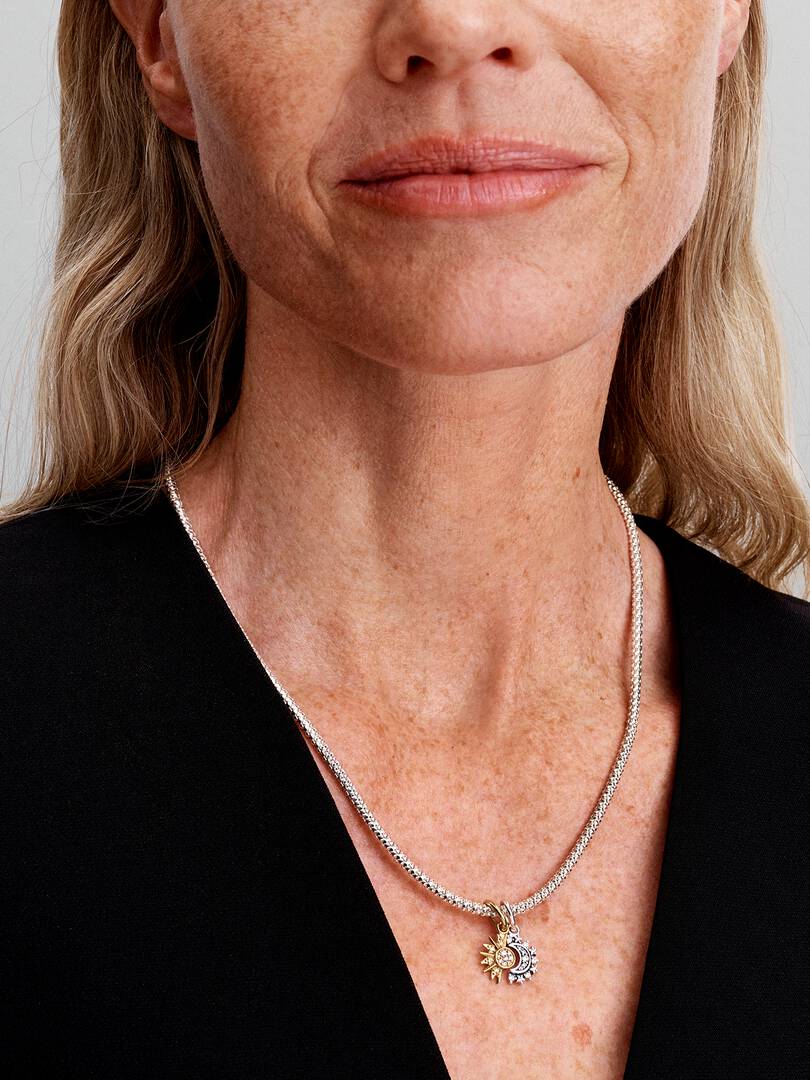 Delbar Sol og Måne Hengende Charm - Bilde 5