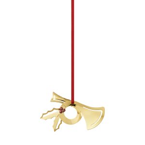 CC 2026 Juleornament, horn forgylt