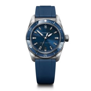 Maverick 39 Quartz - Blå - Gummirem