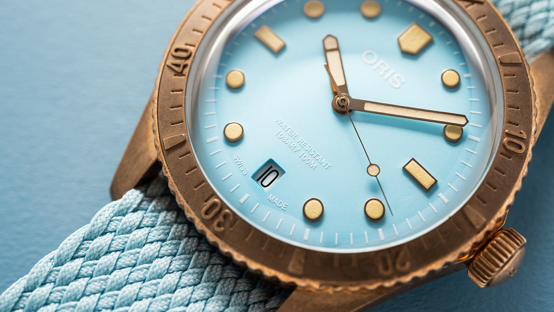 Divers Sixty five Bronze Cotton Candy Blue -Perlonrem - Bilde 3