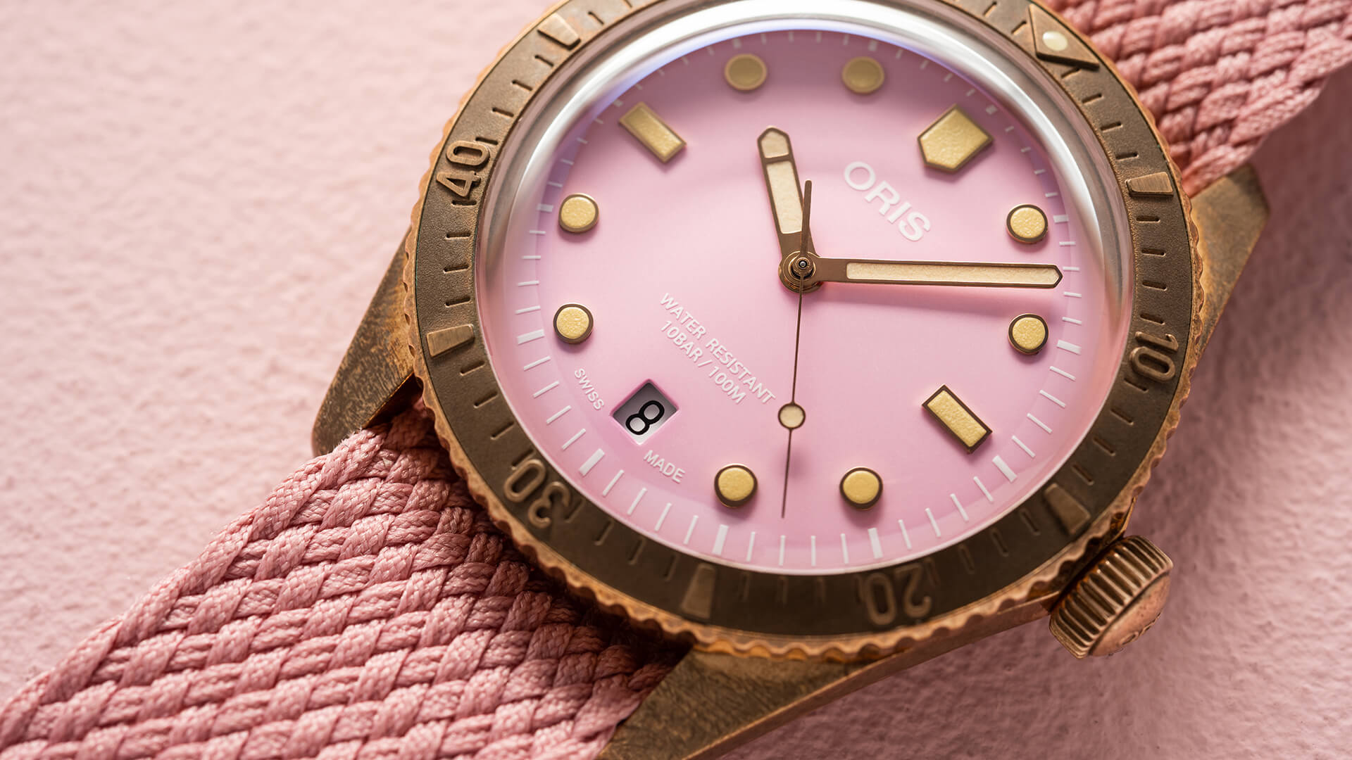 Divers Sixty five Bronze Cotton Candy- Pink -Perlonrem - Bilde 3
