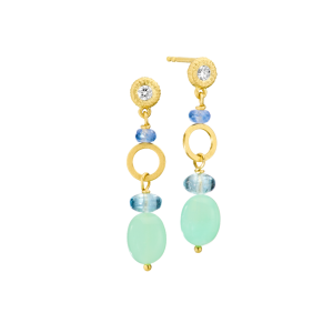Dulong Fine Jewelry Piccolo Ørestikker Sea Breeze