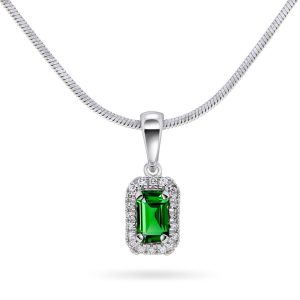 EC1914 Anheng i gull med diamant 0,05 ct WSI, hvitt gull