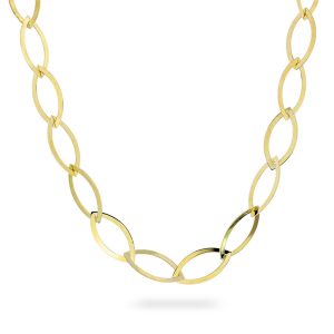EC1914 Collier i gull, gult gull