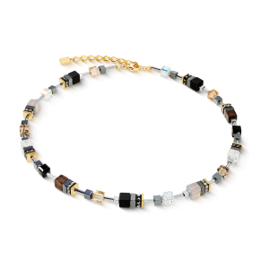 Coeur de Lion GeoCUBE® Precious Motion halskjede Stone Whisper gull