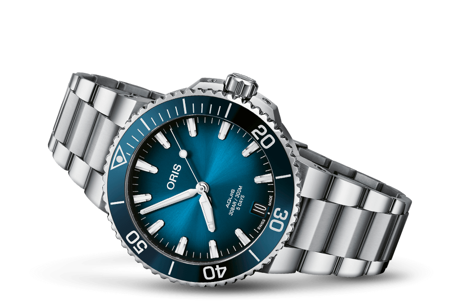 Aquis Date Caliber 400 Blå- 41,5mm - Bilde 2