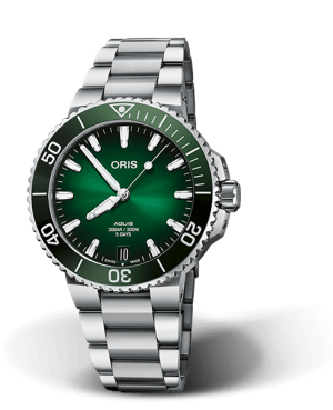 Aquis Date Caliber 400 Grønn- 41,5mm